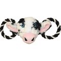 Jolly Pets Tug-a-Mals Cow Dog Toy, Small