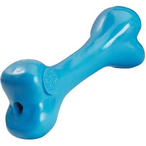 Planet Dog Orbee-Tuff Bone Tough Dog Chew Toy, Blue, Small