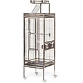Prevue Pet Products Playtop Bird Cage, Stainless Steel, Small