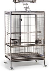 Prevue Pet Products Playtop Bird Cage, Stainless Steel, Large
