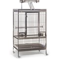 Prevue Pet Products Playtop Bird Cage, Stainless Steel, Large