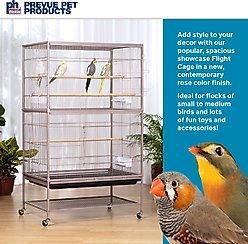 Prevue Pet Products Flight Bird Cage, Rose slide 2 of 9