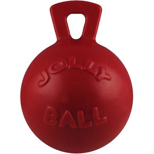 Jolly Pets Tug-n-Toss Dog Toy, Red, 4.5-in
