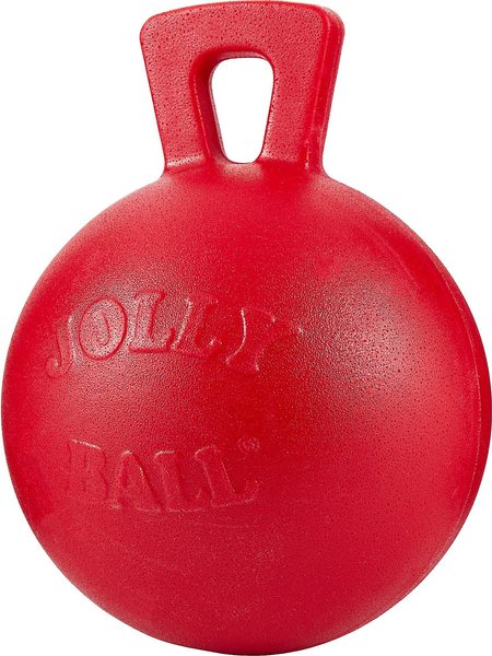 Jolly Pets Tug-n-Toss Dog Toy, Red, 10-in slide 1 of 4