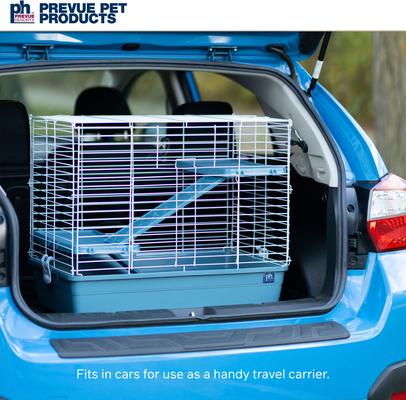 Show full view: Prevue Pet Products Ferret Travel Small Pet Habitat, Blue slide 5 of 9