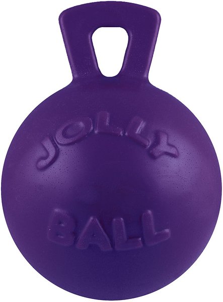 Jolly Pets Tug-n-Toss Dog Toy, Purple, 4.5-in slide 1 of 4