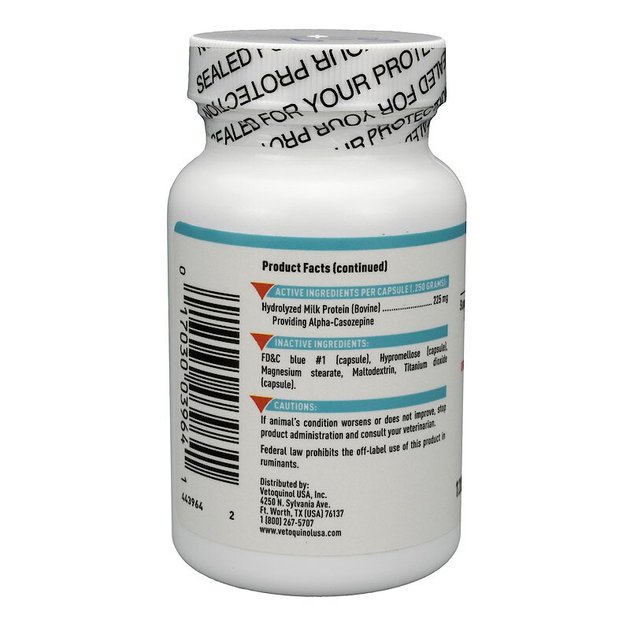 Vetoquinol Zylkene Integratore Problemi Comportamentali Cani Medi 20  Capsule 225 mg