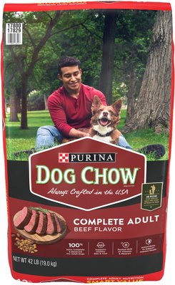 Dog Chow Complete Adult with Real Beef Dry Dog Food