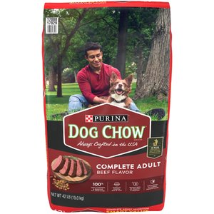 Dog Chow Complete with Real Beef Dry Dog Food, 42-lb bag
