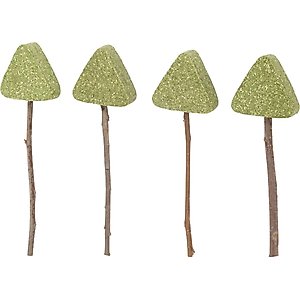 Frisco Hay Trees Small Animal Toy, 4 count