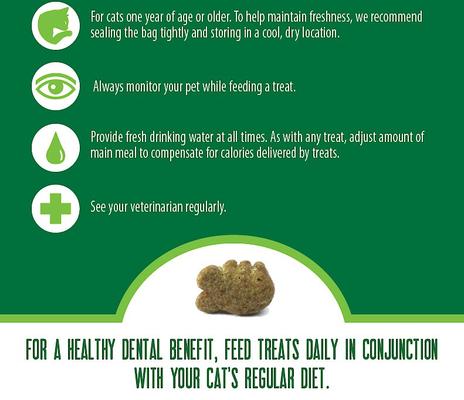 Show full view: Greenies Feline Savory Salmon Flavor Adult Dental Cat Treats, 5.5-oz bag slide 9 of 11