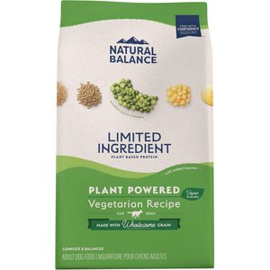 Natural Balance Limited Ingredient Vegetarian Recipe Dry Dog Food, 24-lb bag