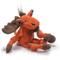 Show in main carousel: HuggleHounds Woodlands Durable Plush Corduroy Knottie Moose Squeaky Dog Toy, Small slide 4 of 11