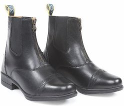 Shires Equestrian Products Moretta Rosetta Horse Paddock Boots, Black, 1