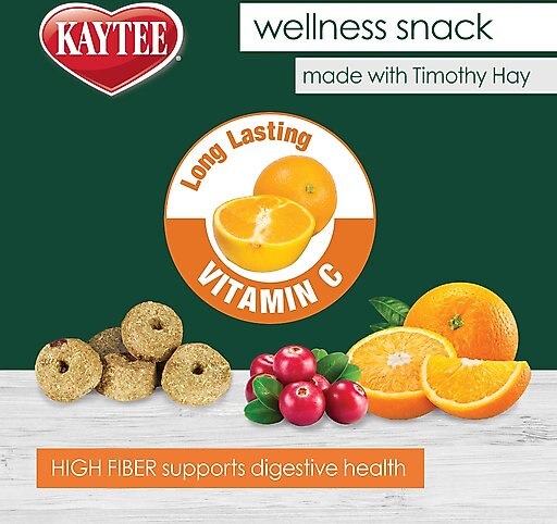 Kaytee Timothy Baked Biscuits Small Pet Treat