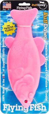 Show full view: Ruff Dawg FlyingFish Tough Dog Fetch Toy, Color Varies, FlyingFish slide 2 of 5