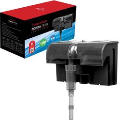 Aquatop PFE-9 FORZA 300 GPH Power Filter W/ Surface Skimmer Fish Filter, 40-80-gal