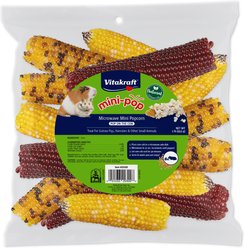 Vitakraft Mini-Pop Corn Cob Bird Treat, 1-lb bag