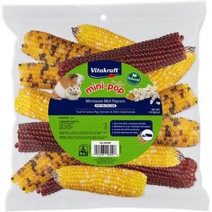 Vitakraft Mini-Pop Corn Cob Bird Treat, 1-lb bag
