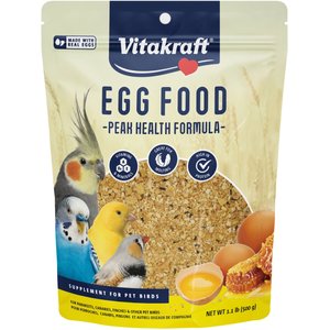 Vitakraft VitaSmart Egg Food Daily Calcium Supplement for Birds, 1.1-lb bag