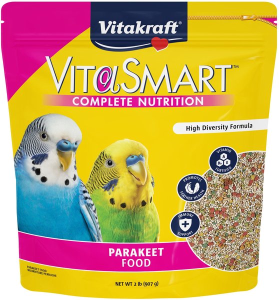 VITAKRAFT Vita Smart Gourmet Fortified Daily Parakeet Bird Food, 2