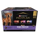 Purina Pro Plan Sport High Protein Wet Canned Dog Food Variety Pack, 13-oz, case of 24