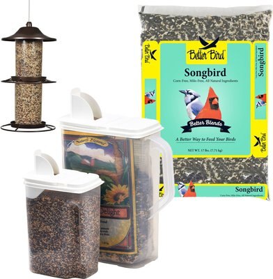 Songbird Starter Kit - Wild Delight Better Blend Songbird Wild Bird Food, 17-lb bag + 2 other items, slide 1 of 1