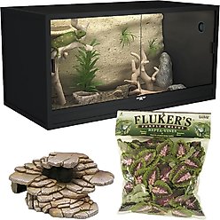 Reptile Starter Kit - Symton Reptile Enclosure, 120-gal + 2 other items