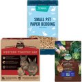 Rabbit Starter Kit - Frisco Small Pet Bedding, Natural, 2 Pack 36-L + 2 other items