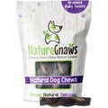 Nature Gnaws 5-6-inch Braided Bully Twist Beef Flavor Dog Treat, 10 count