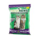 Fresh News Non-Clumping Scented Paper Cat Litter, 25-lb bag