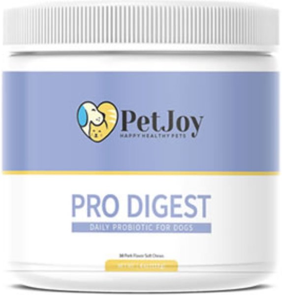 Discontinued PETJOY Pro Digest Probiotic Soft Chews Supplement for