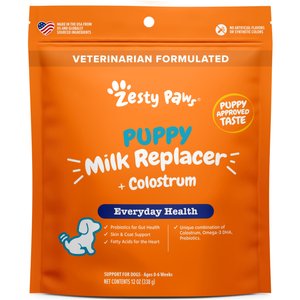 Zesty Paws Milk Replacer Puppy Supplement, 12-oz bottle