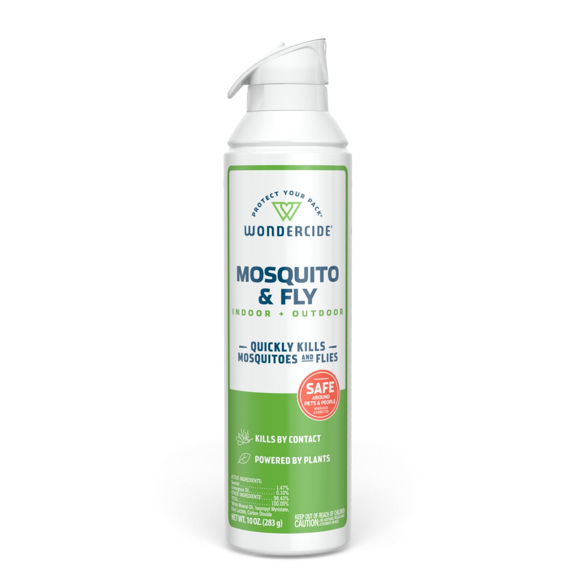 WONDERCIDE Mosquito & Fly Indoor & Outdoor Aerosol Spray, 10-oz bottle