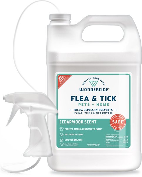 Wondercide Cedarwood Home & Pet Flea & Tick Spray, 128-oz bottle slide 1 of 9