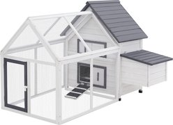 PawHut Wooden Nesting Box Chicken Coop, Hen House & Rabbit Hutch