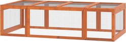 PawHut Wooden Enclosure Small Animal Hutch slide 2 of 7