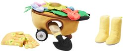 Frisco Spring Wheelbarrow Hide and Seek Puzzle Plush Squeaky Dog Toy, Small/Medium