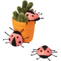 Frisco Spring Potted Plant & Ladybugs Interactive Plush Cat Toy with Catnip