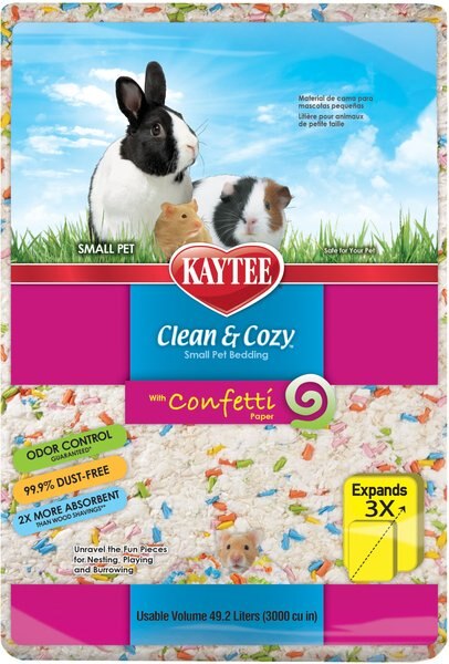 Kaytee Clean & Cozy Confetti Small Pet Bedding, 49.2-liters slide 1 of 11