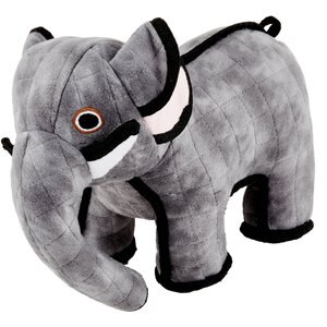 Tuffy's Emery Elephant Plush Dog Toy
