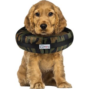Comfurt Collar Dog & Cat Recovery Collar, Camo, Medium