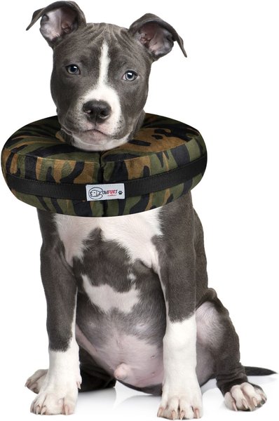 Comfurt Collar Dog & Cat Recovery Collar, Camo, Large slide 1 of 3