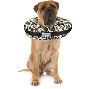 Comfurt Collar Dog & Cat Recovery Collar, Cheetah, XX-Large