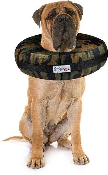 Comfurt Collar Dog & Cat Recovery Collar, Camo, XX-Large slide 1 of 3