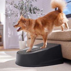 'Frisco Plastic Easy Step Cat & Dog Stair, Gray