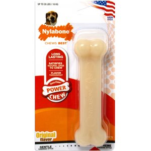 Nylabone Power Chew Durable Dog Toy Original, Medium 