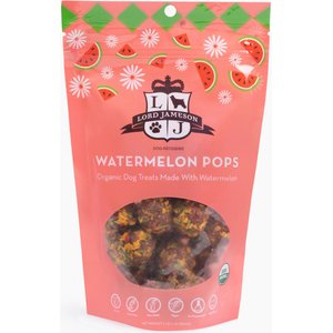 Lord Jameson Watermelon Pops Soft & Chewy Dog Treats, 6-oz bag