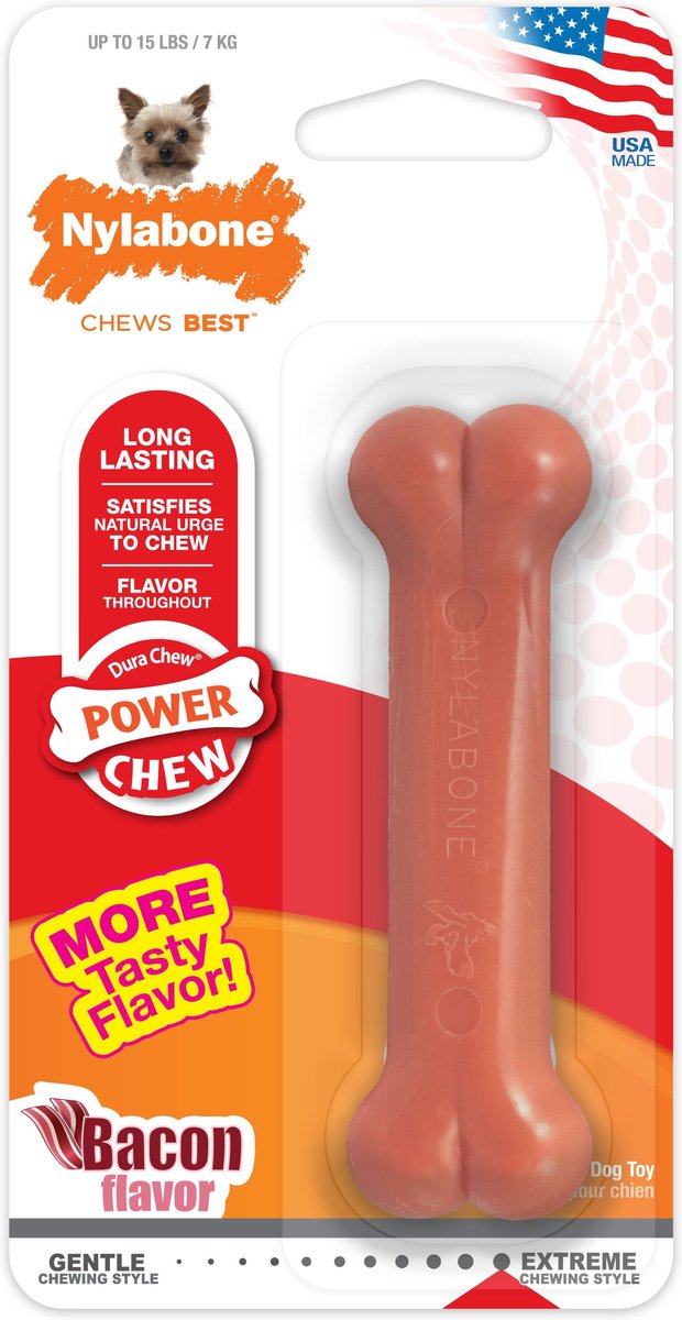 Bacon flavored dog bone best sale