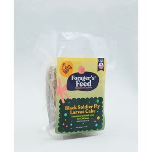 Forager's Feed BSFL Cake Poultry Treats, 4-oz bag